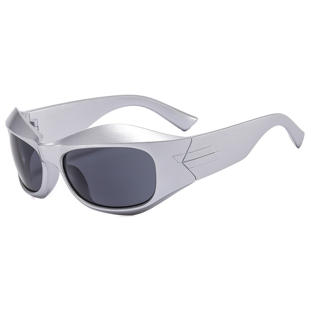 Gafas de sol deportivas futuristas y2k de PC al por mayor